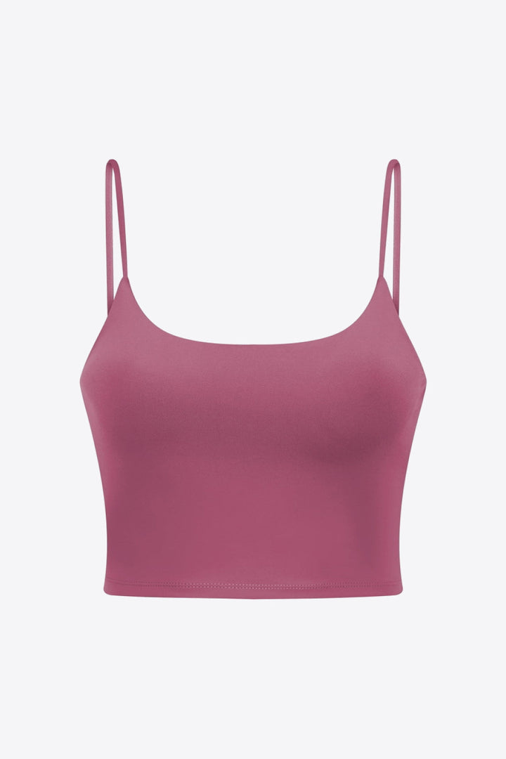 Feel Like Skin Scoop Neck Sports Cami