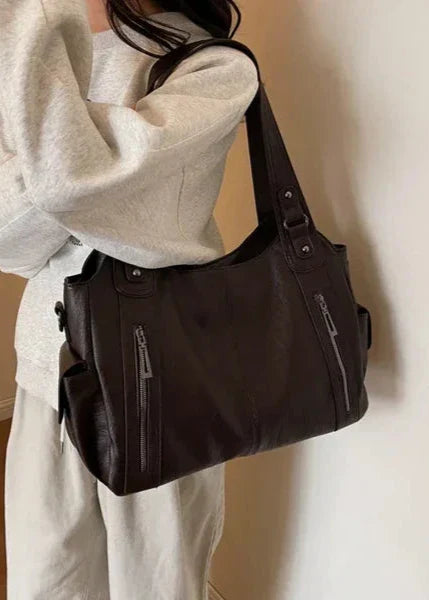 Novira - Leather tote bag