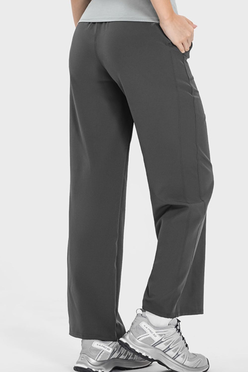 Vweda Drawstring Pocketed Active Pants