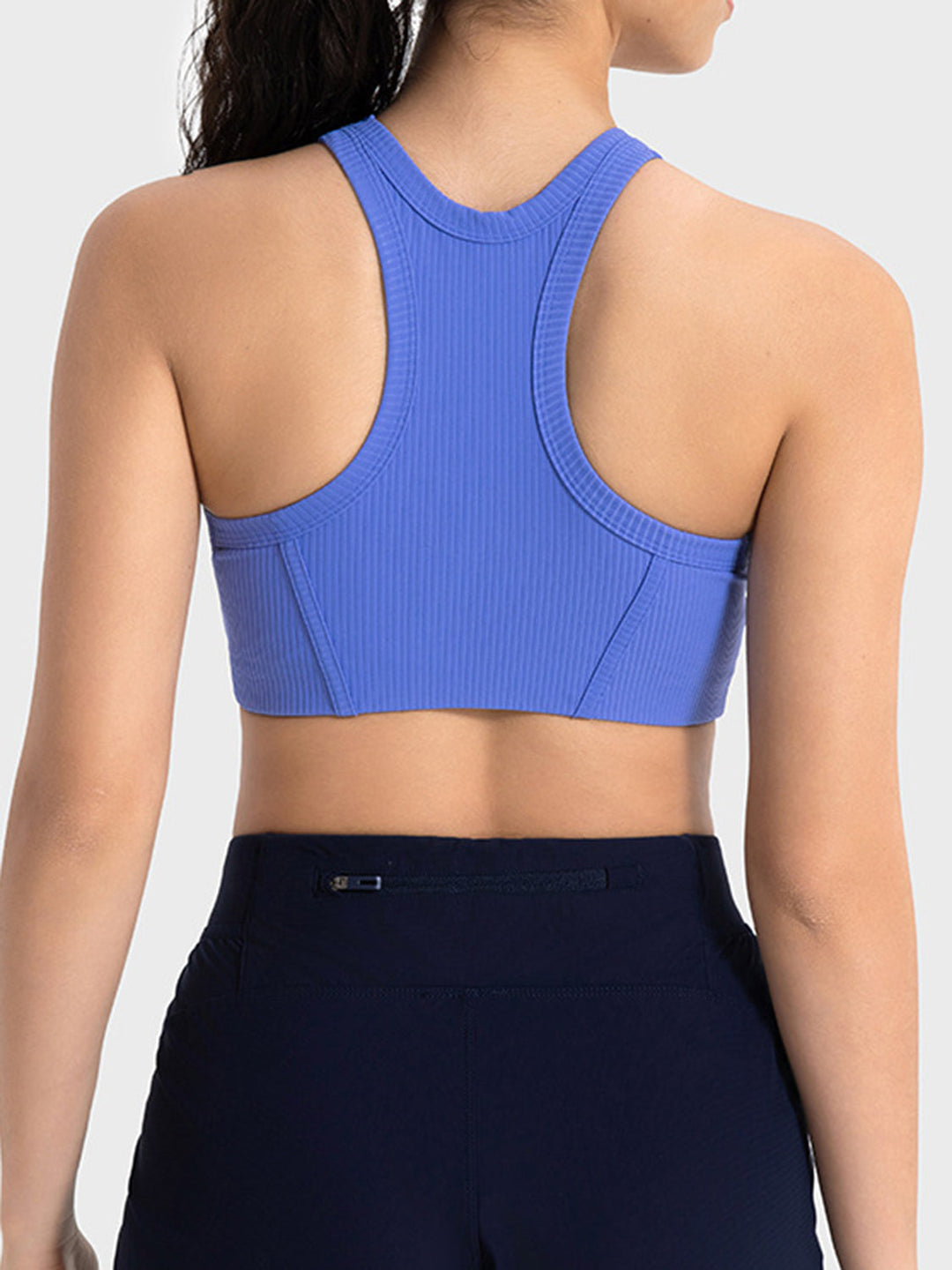 Wide Strap Cropped Sport Tank