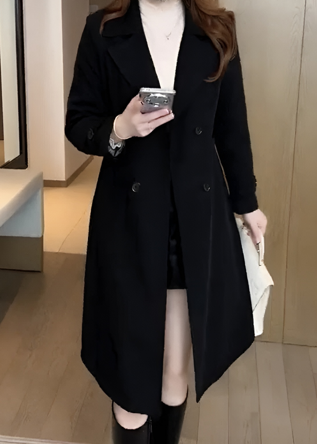 Nadine - Elegant Warmth Trenchcoat