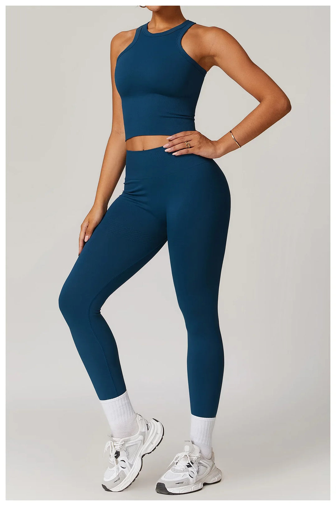 Ribbed Seamless Workout Yoga Set