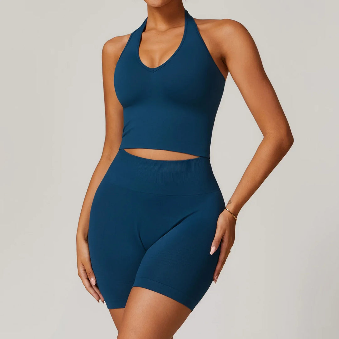 Ribbed Seamless Workout Yoga Set