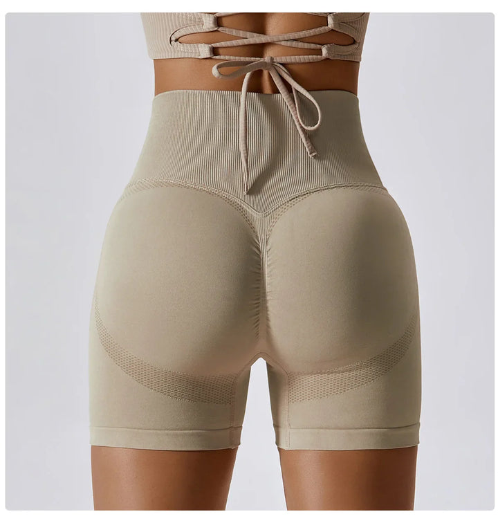 High Waist Push Up Shorts