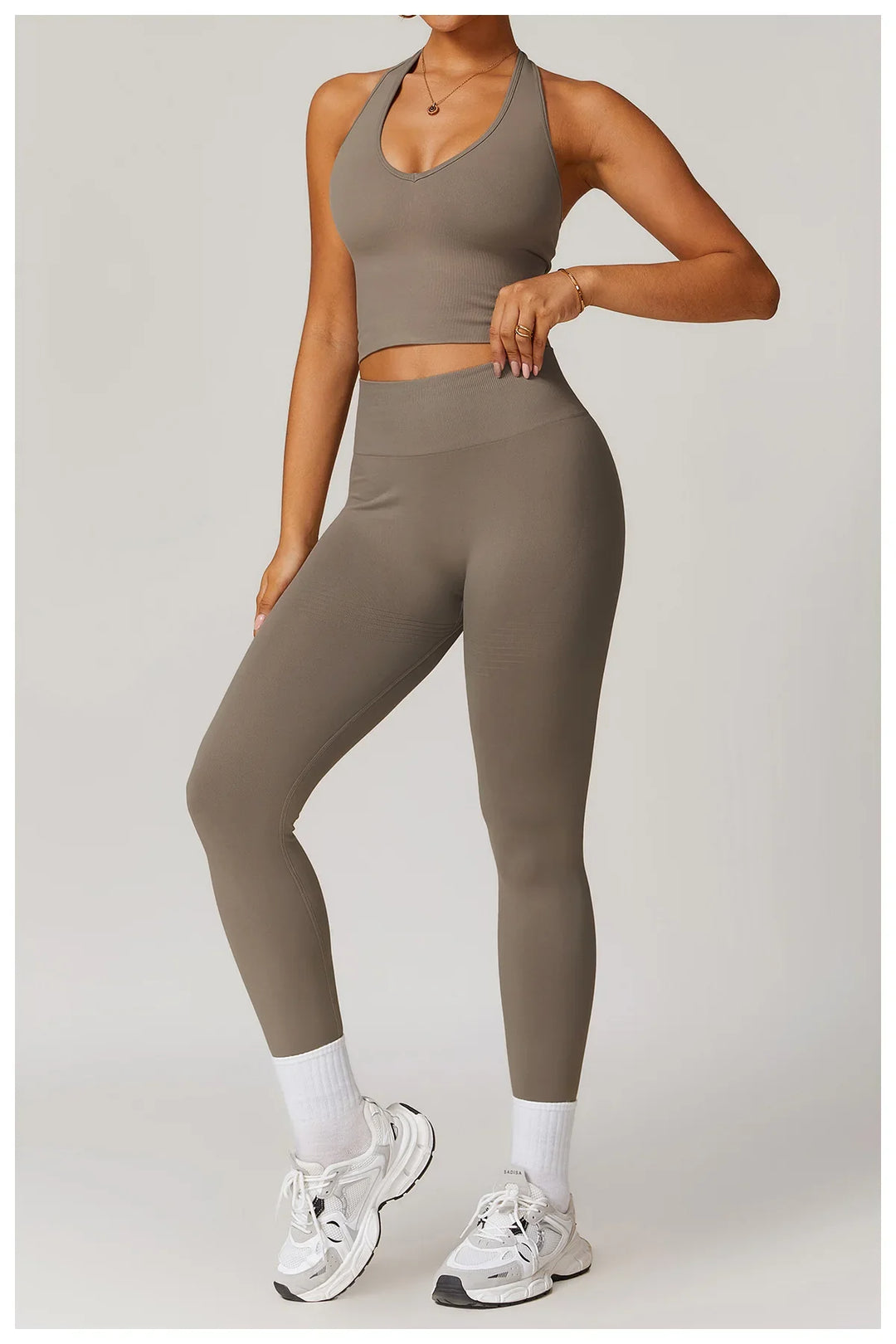 Ribbed Seamless Workout Yoga Set