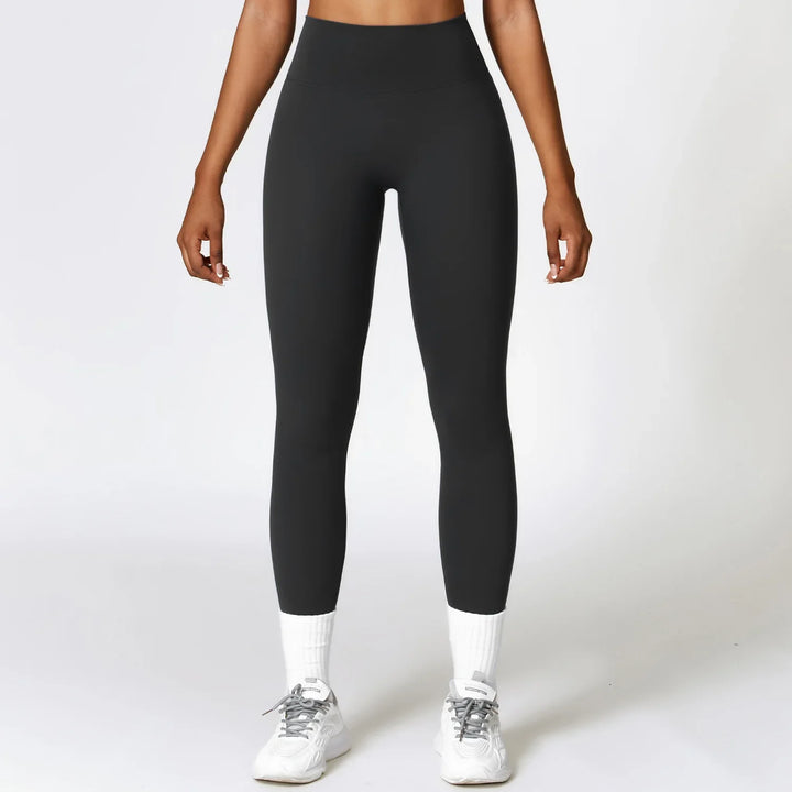 Nylon High Hip Push Up Waist Leggings