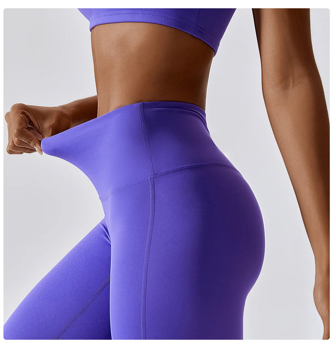 Nude Feeling High Waist Buttock Lifting Tight leggings