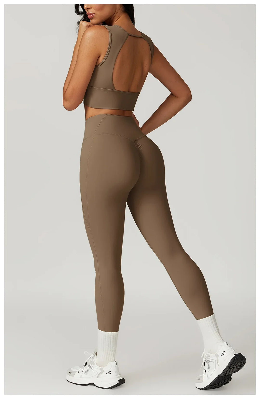 Naked Feel High Waist Fitness Sets