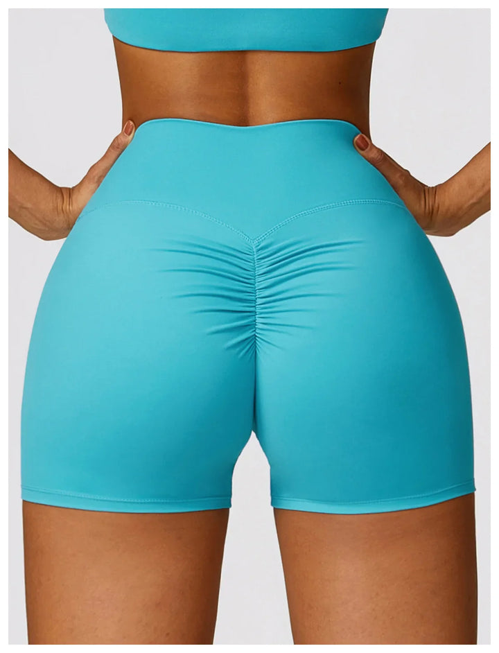 Tights High Waist Workout Push Up Scrunch Butt Shorts