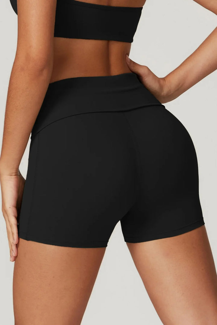 High Waist Fitness Tight Shorts