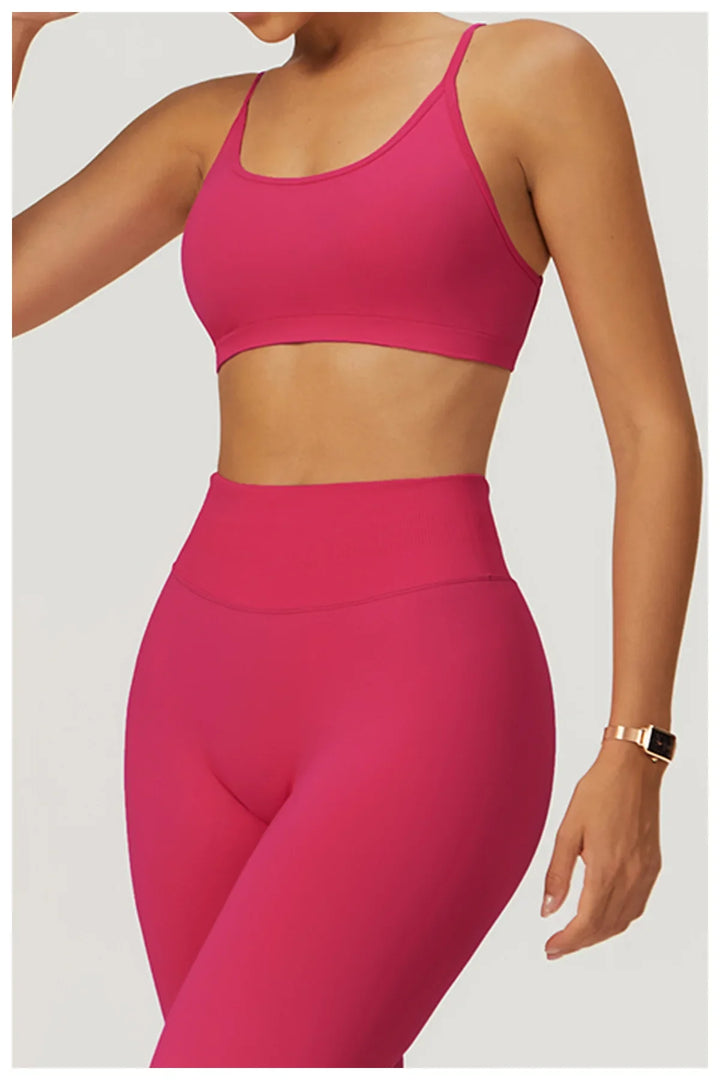 Seamless Fitness Shockproof Sports Bra