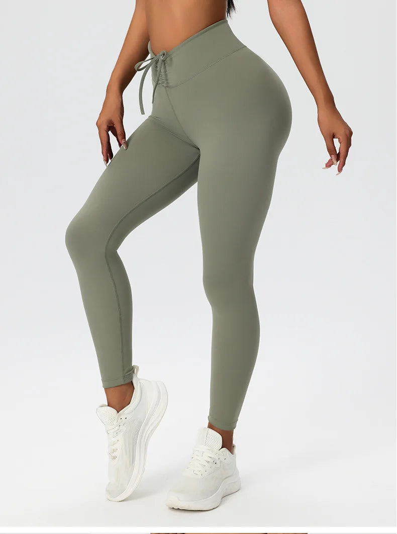 Women's High Waist Butt Lift Elastic Leggings