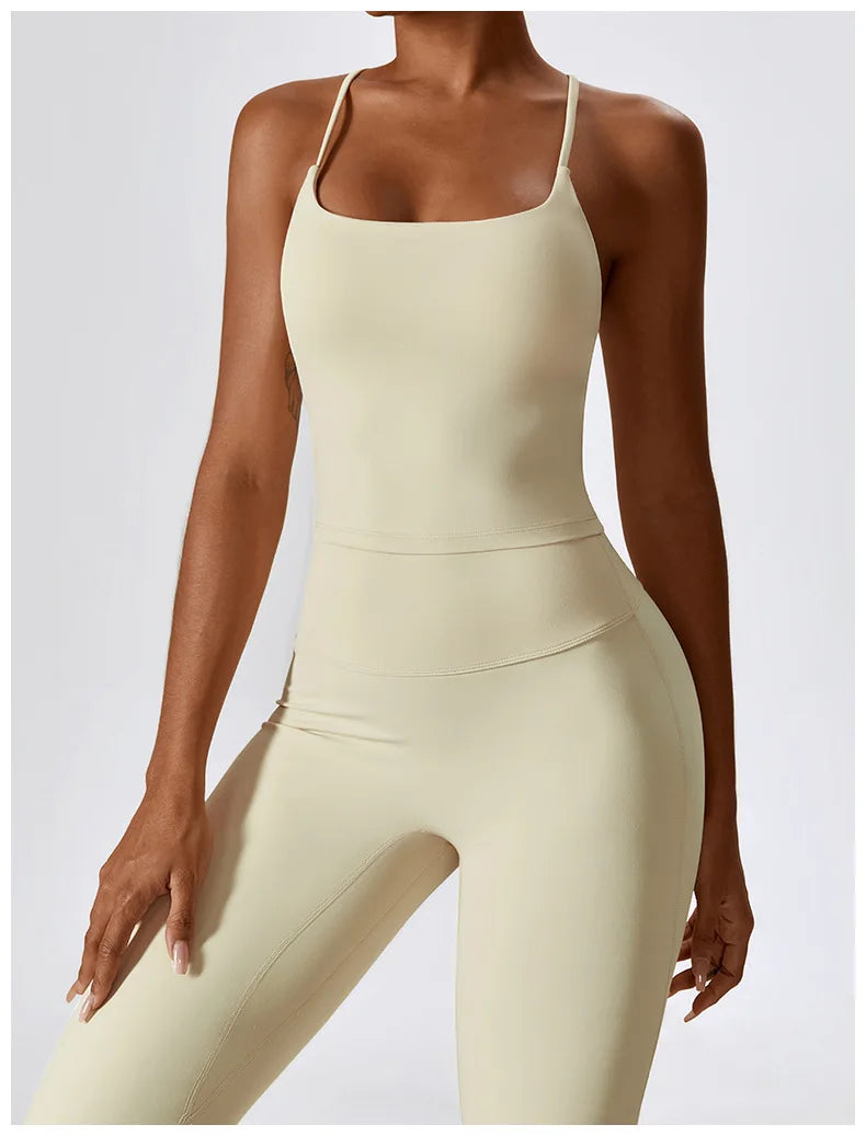 Push Up Yoga Tank Top