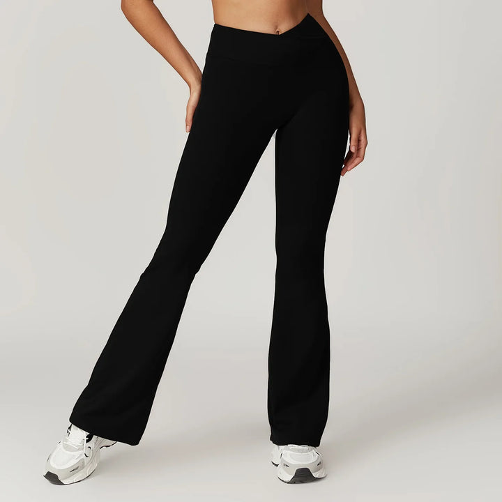 High Waist Flared Leggings Pants