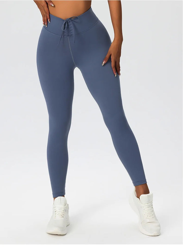 Women's High Waist Butt Lift Elastic Leggings