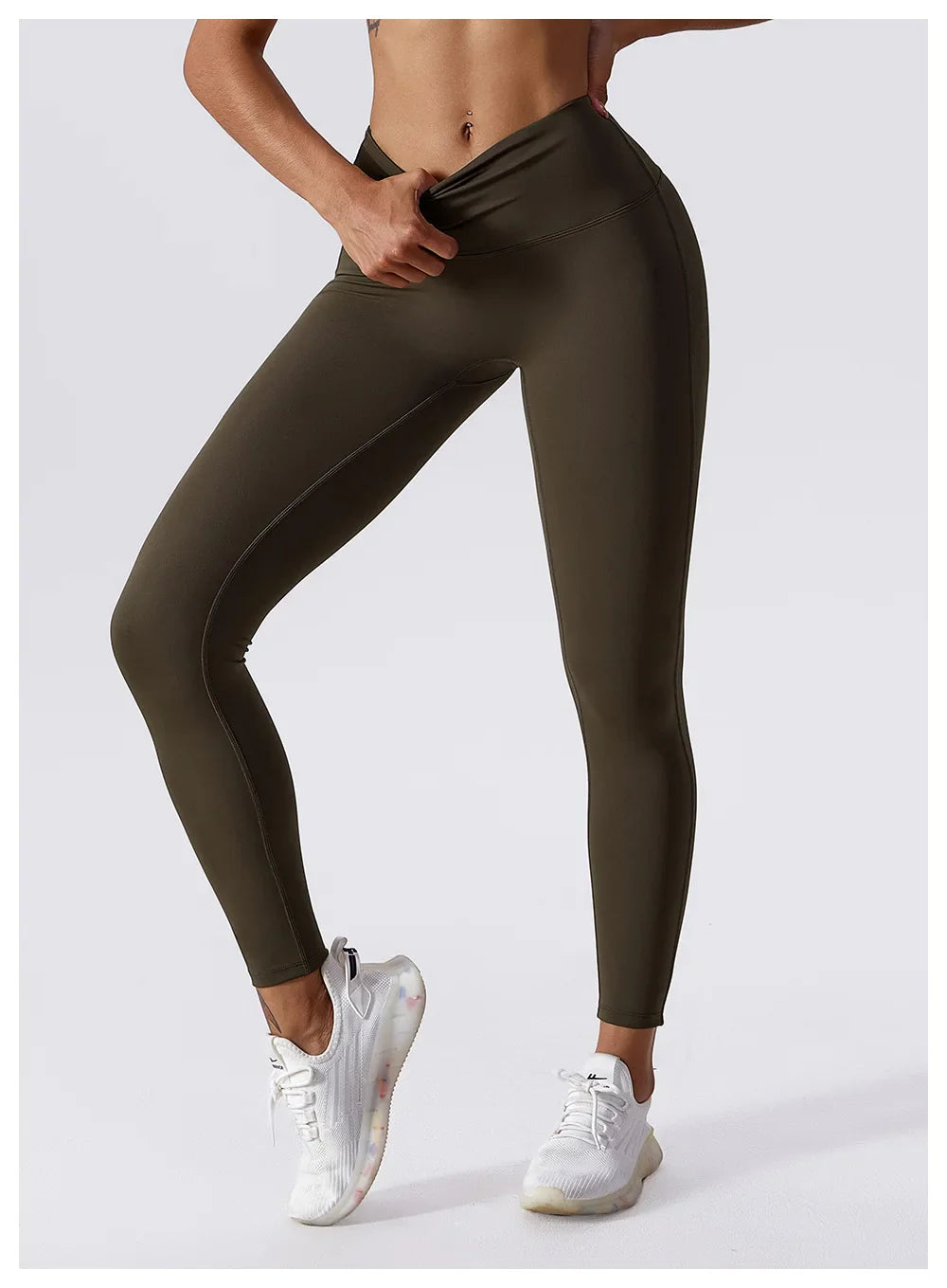 Nude Feeling High Waist Buttock Lifting Tight leggings