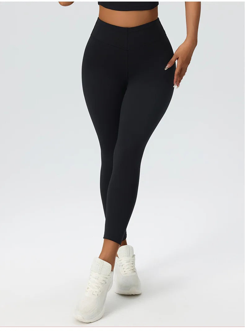 Women's Stretchy Hip Lifting  High Waist Leggings