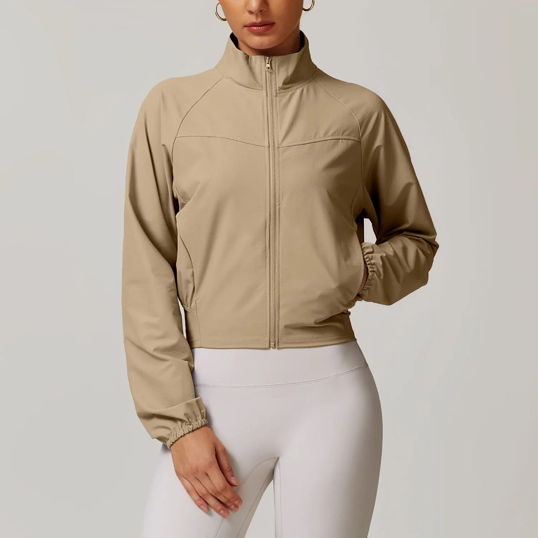 Long Sleeved Women's  Outdoor Fitness Jacket