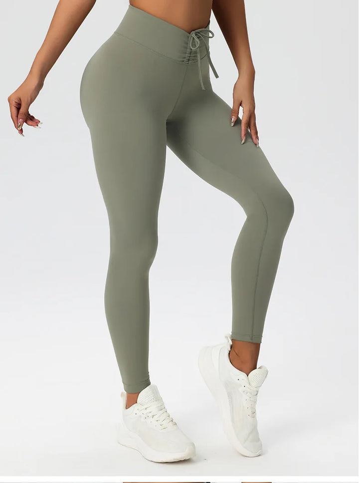 Women's High Waist Butt Lift Elastic Leggings