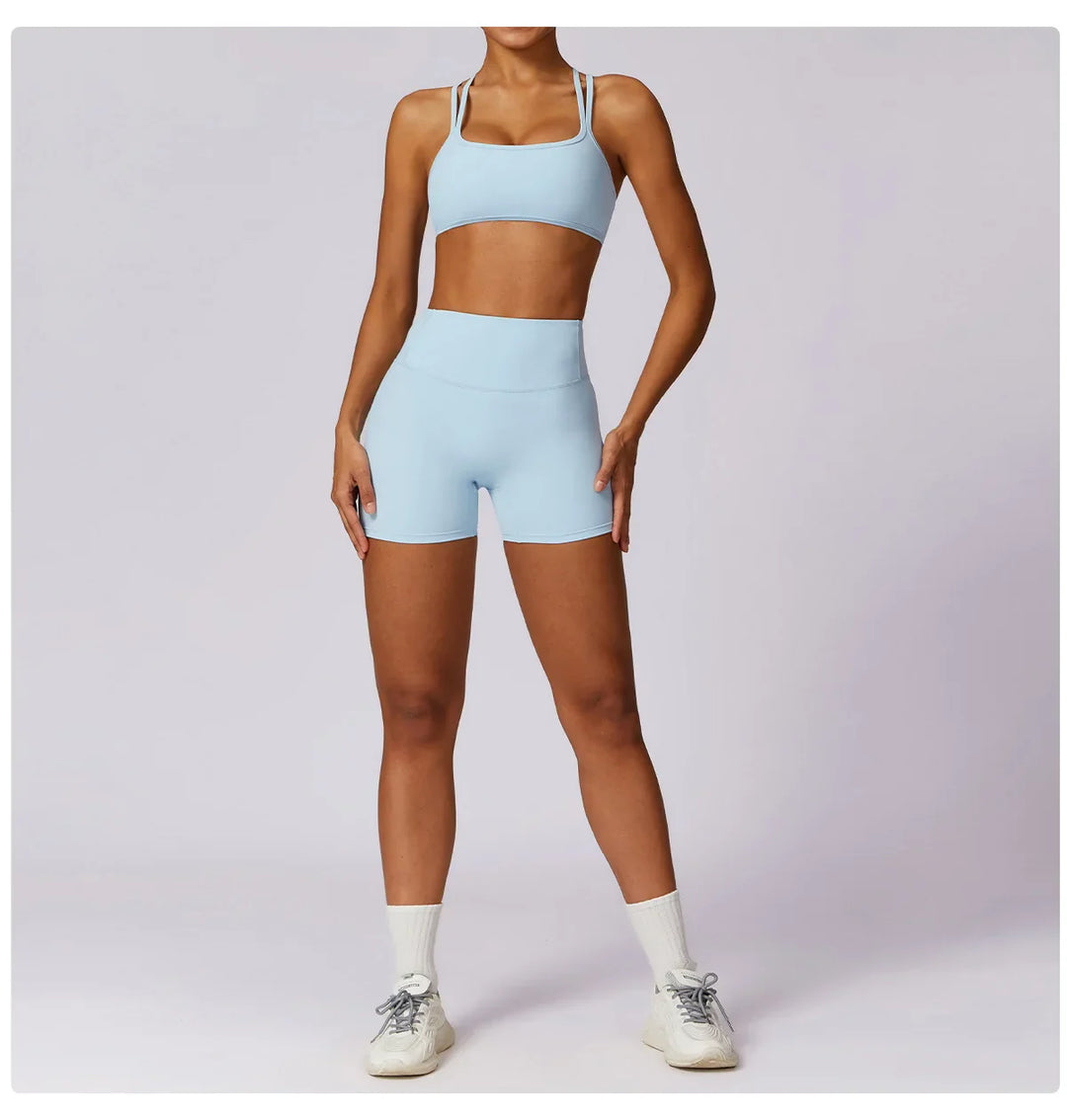 Tights High Yoga Sports Shorts