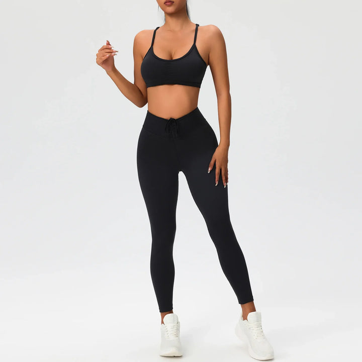 Two Pieces Workout Fitness Sportswear Sets