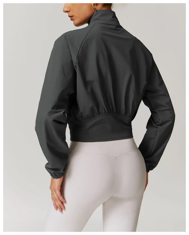 Long Sleeved Women's  Outdoor Fitness Jacket