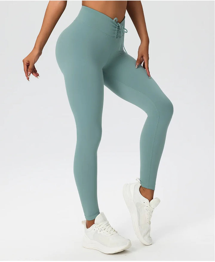 Women's High Waist Butt Lift Elastic Leggings