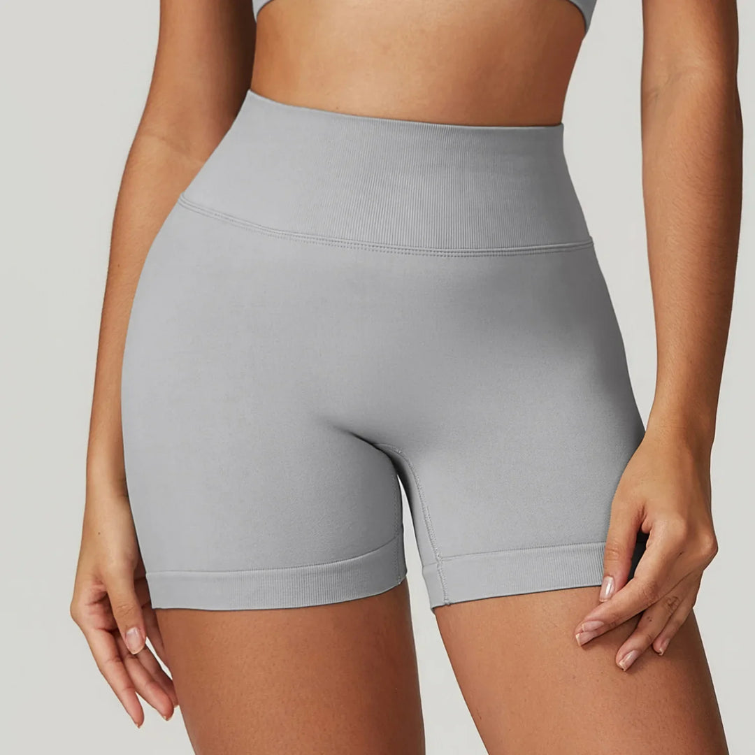 Seamless Scrunch Butt High Waist Tights Yoga Shorts