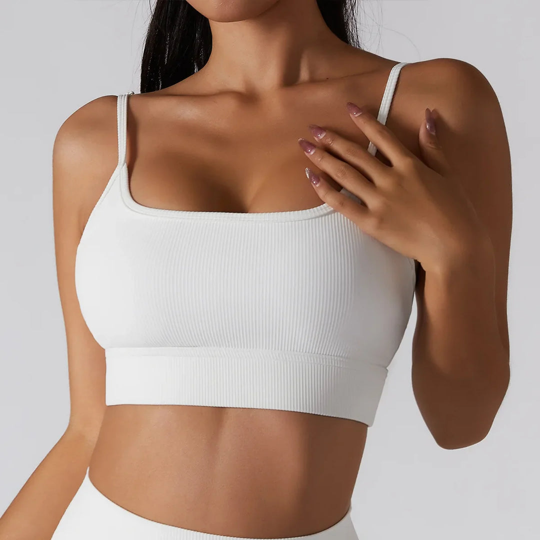 Sexy Tight Elastic Sports Bra