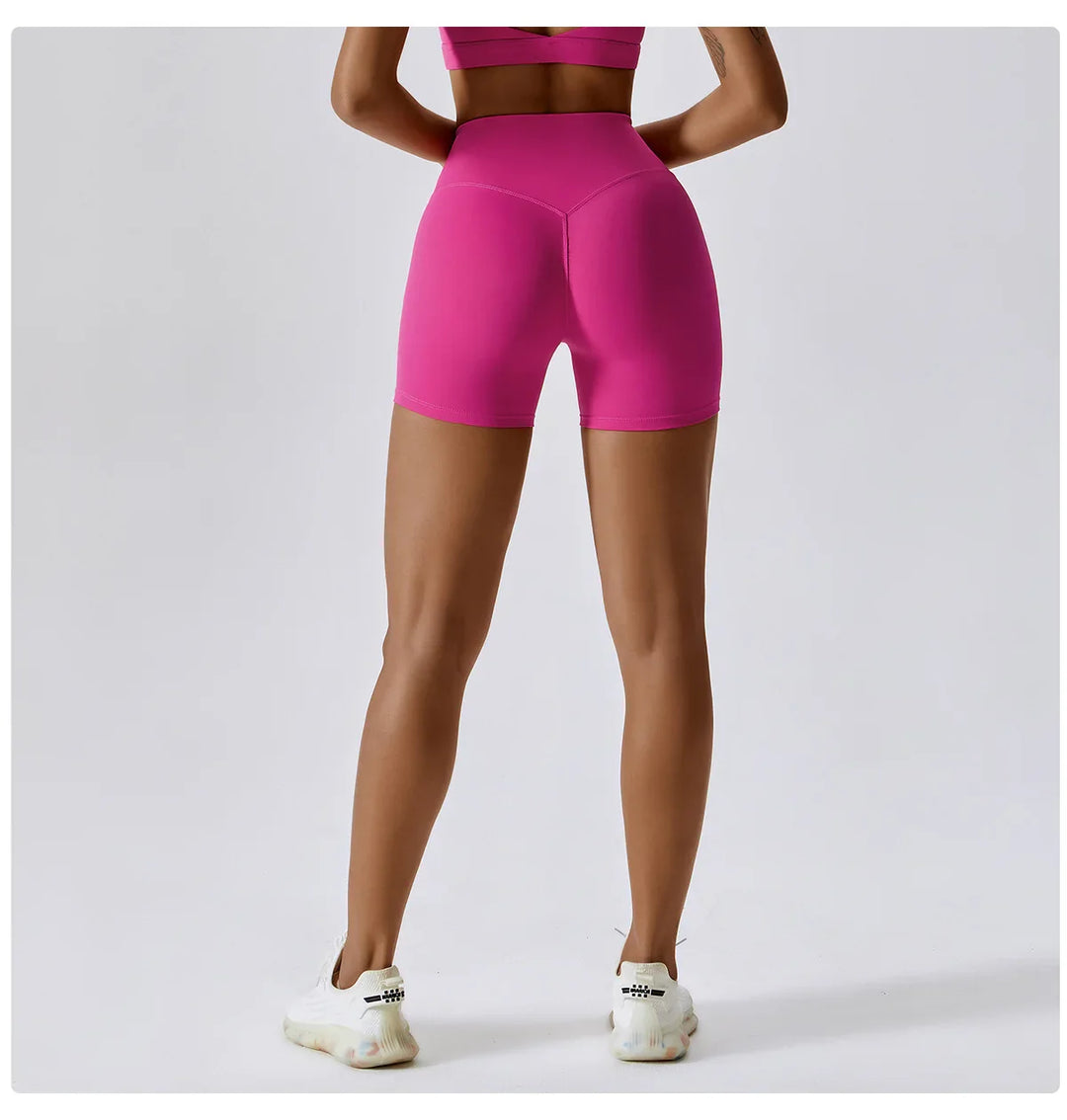 Tights High Yoga Sports Shorts