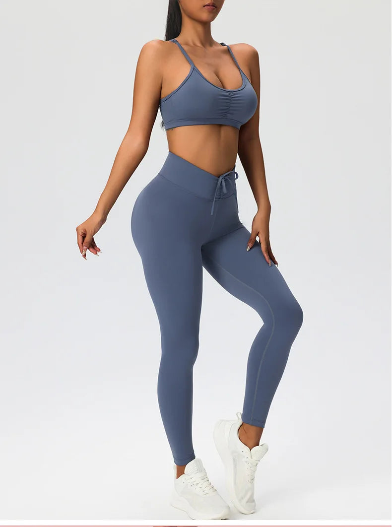 Two Pieces Workout Fitness Sportswear Sets