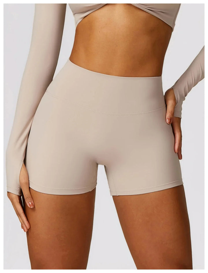 Tights High Waist Workout Push Up Scrunch Butt Shorts