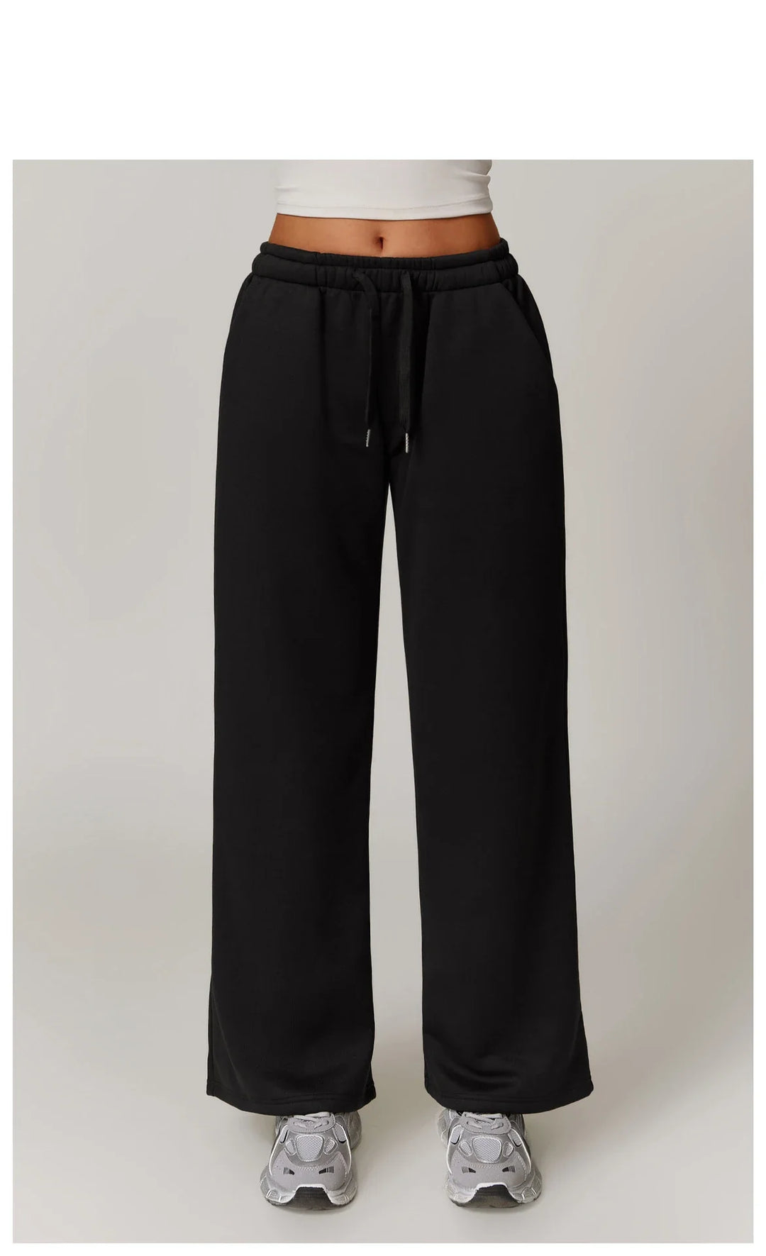 Wide Leg High Waist Sweatpants