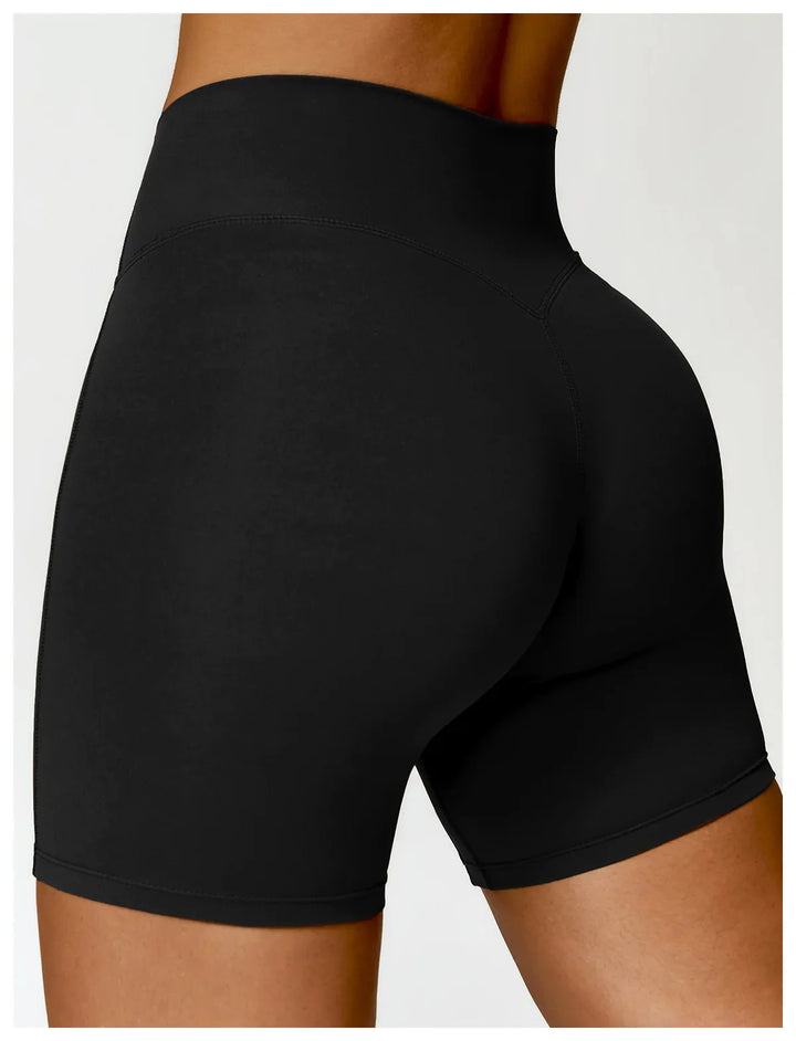 Women High Waist Push Up  Shorts