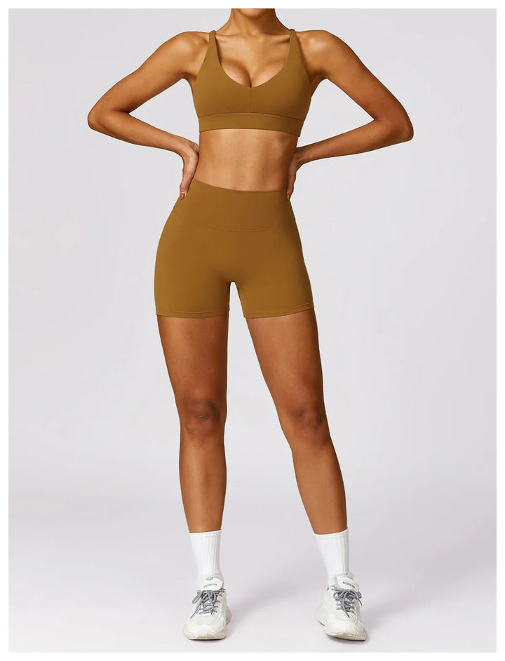 Tights High Waist Workout Push Up Scrunch Butt Shorts