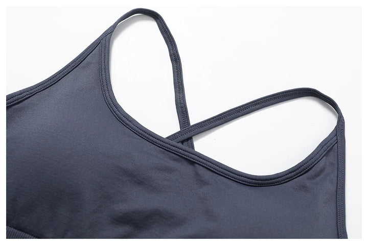 Seamless Fitness Shockproof Sports Bra