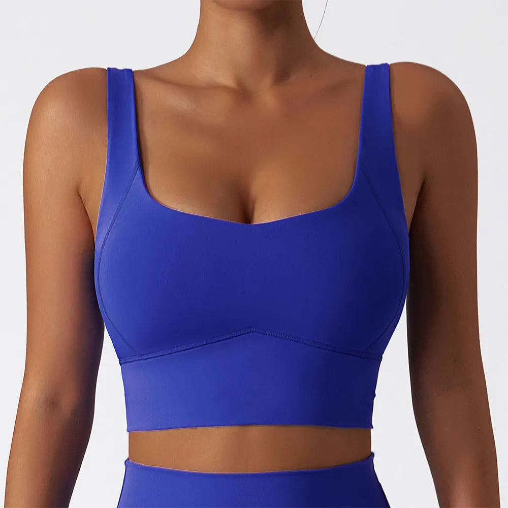 Push Up Yoga Shockproof Sports Bra