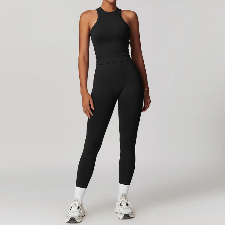 Ribbed Seamless Workout Yoga Set