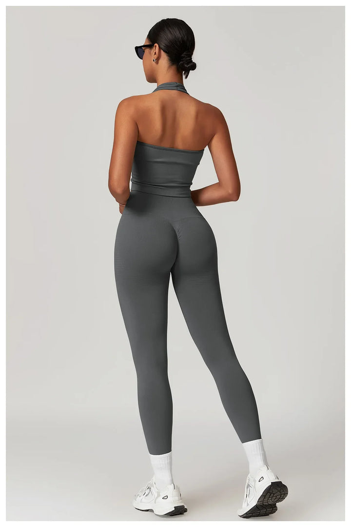 Seamless High Waist Push Up Tights Leggings