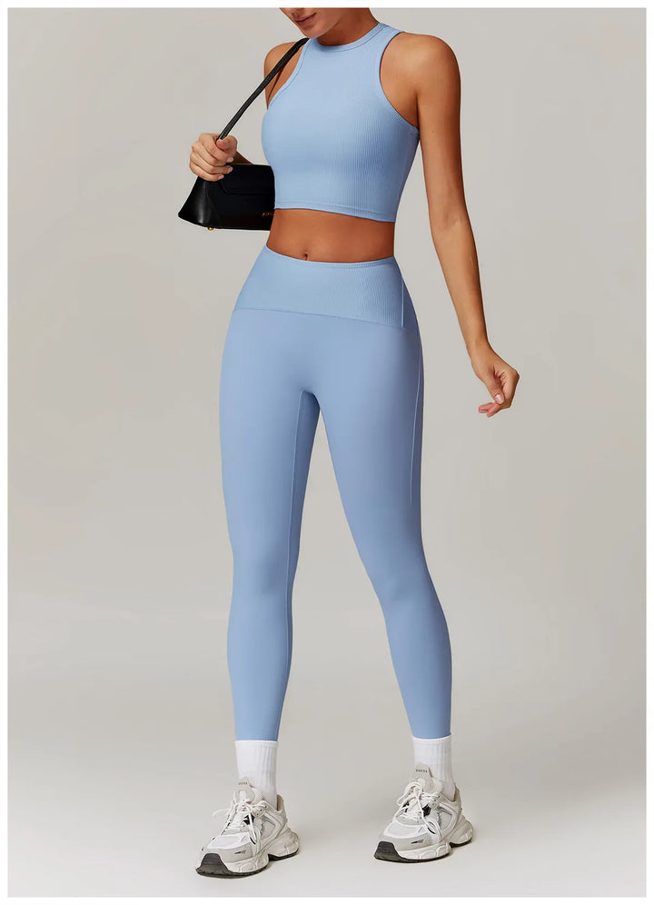 2 Pieces Gym Women's Clothes Set