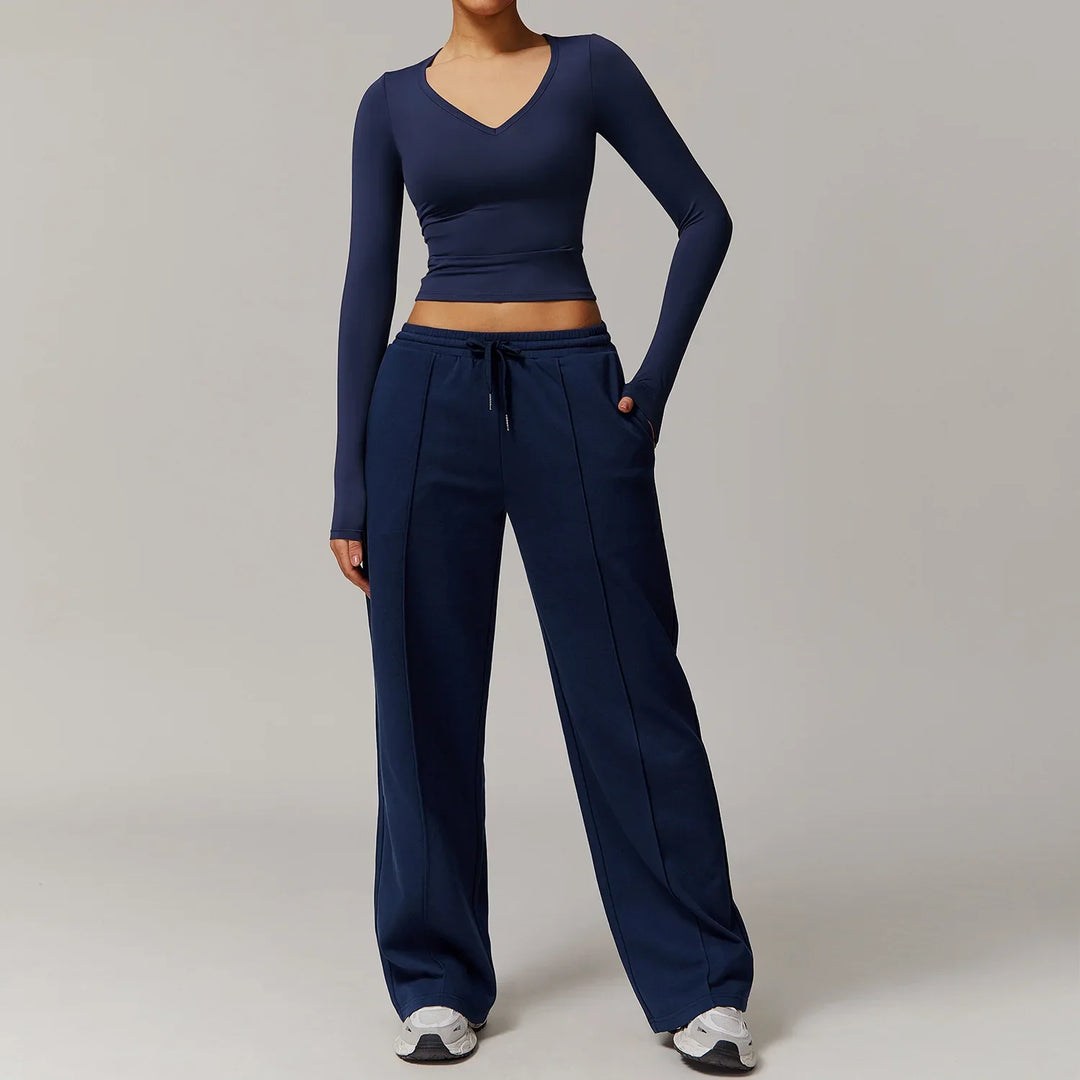 Female Two Pieces Tracksuit Set