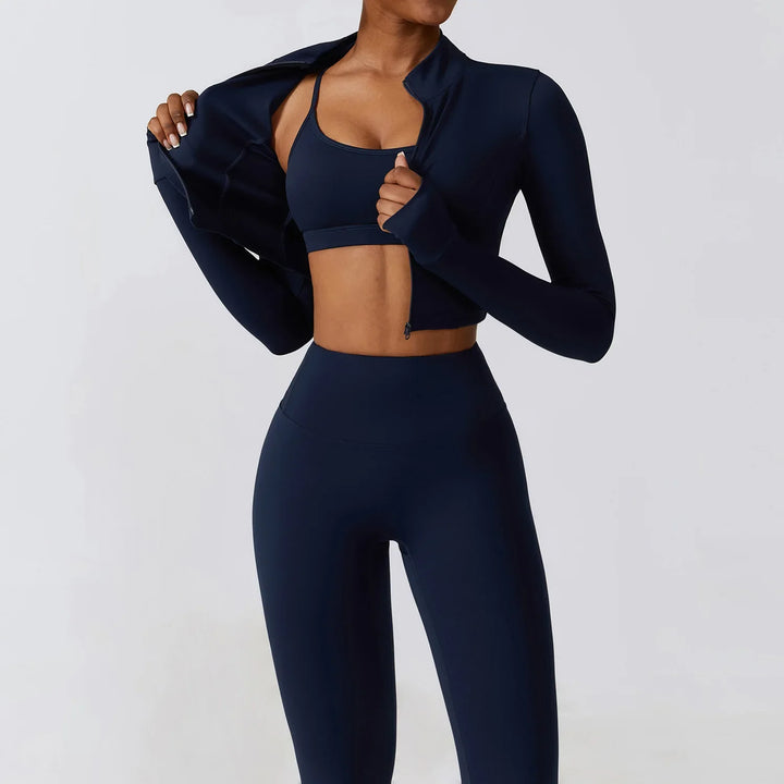 Women's 2 or 3 Pieces Yoga Set Sportswear Women