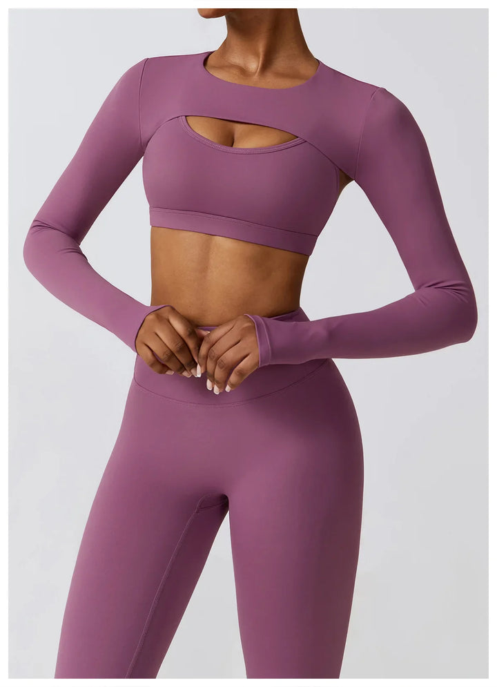 Women's 2 or 3 Pieces Yoga Set Sportswear Women