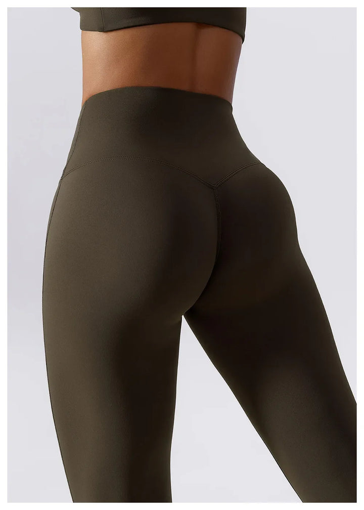 Nude Feeling High Waist Buttock Lifting Tight leggings