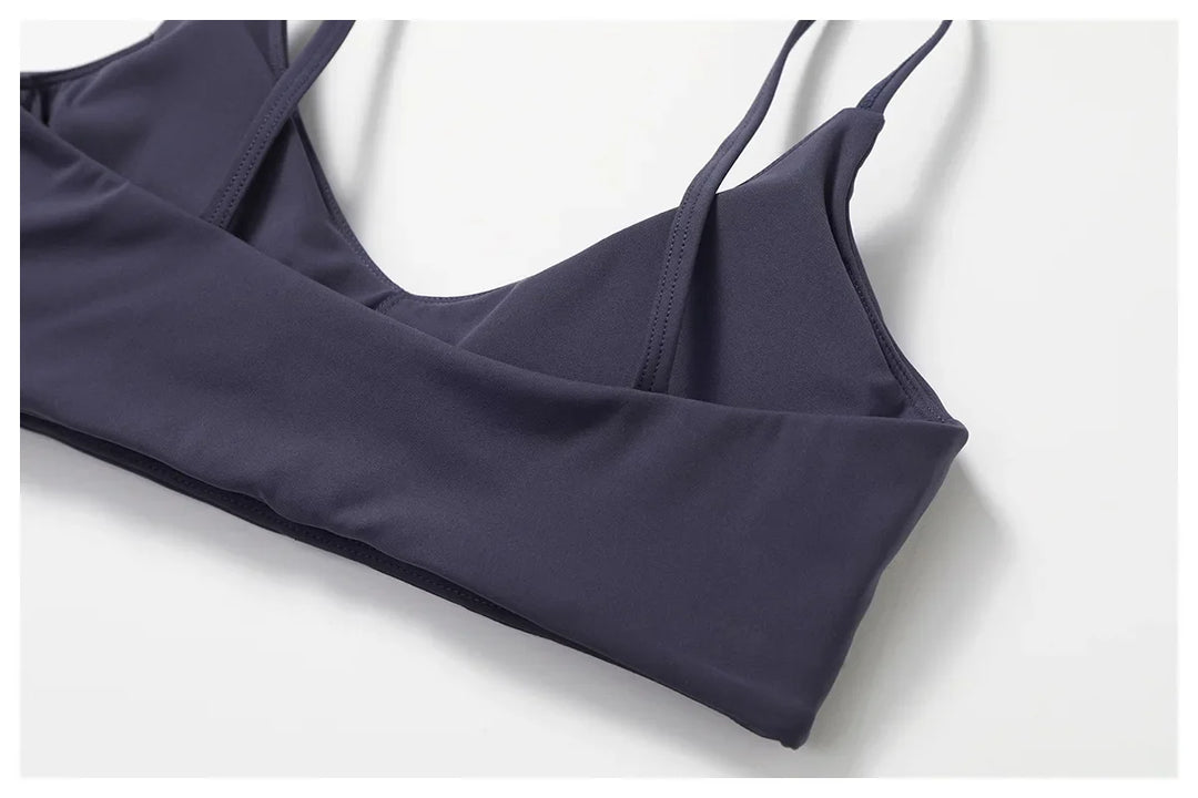 Push Up Shockproof Sports Bra