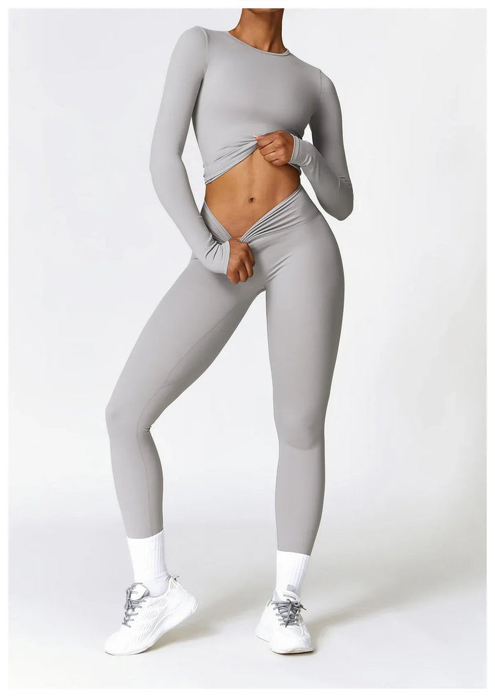 Seamless High Waist Push Up Woman Tights Leggings