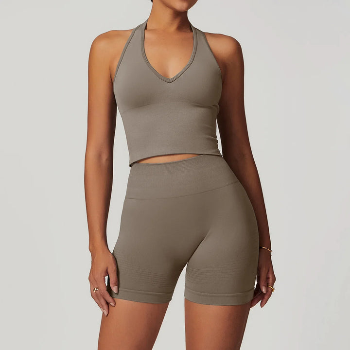 Ribbed Seamless Workout Yoga Set