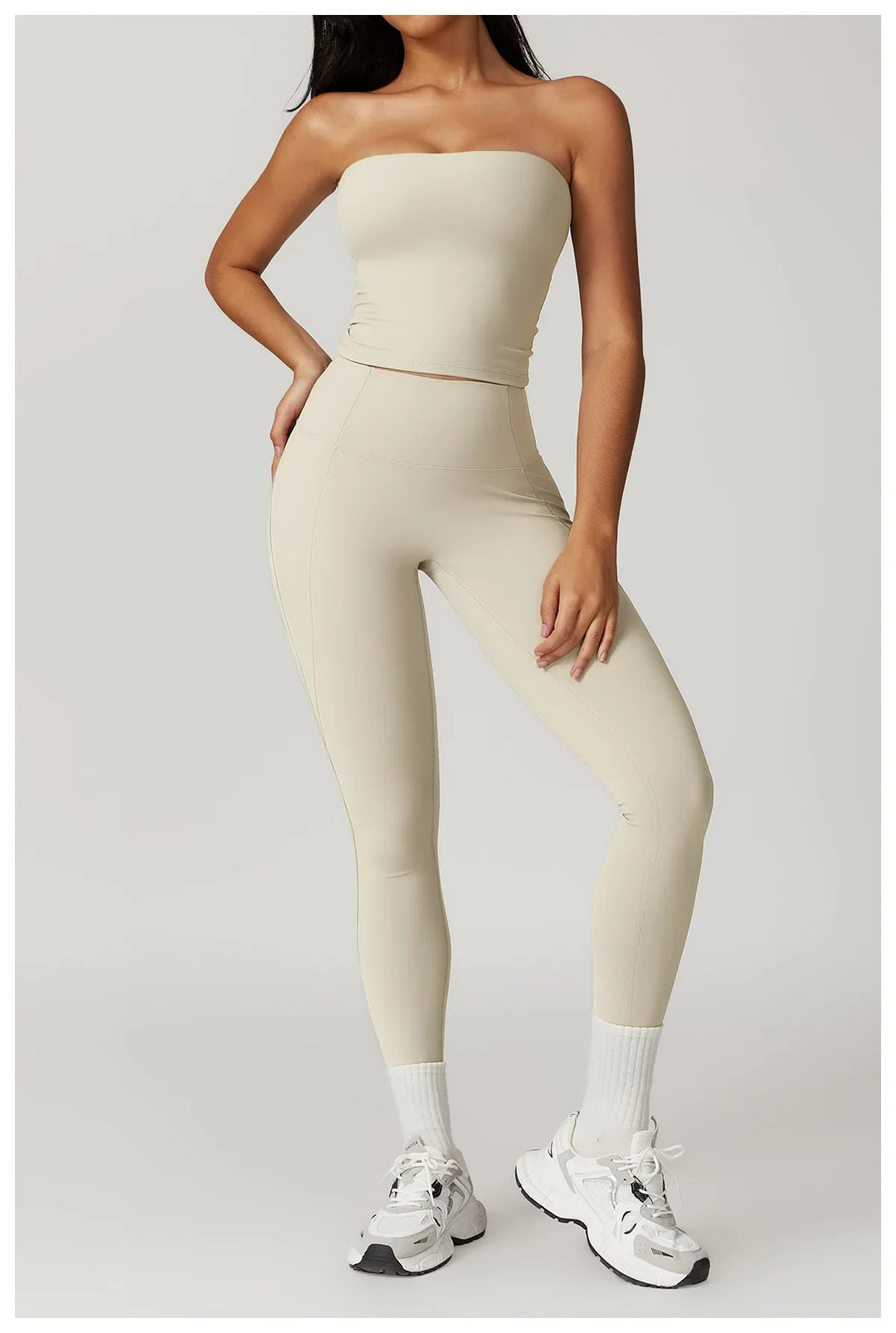 Naked Feel High Waist Fitness Sets