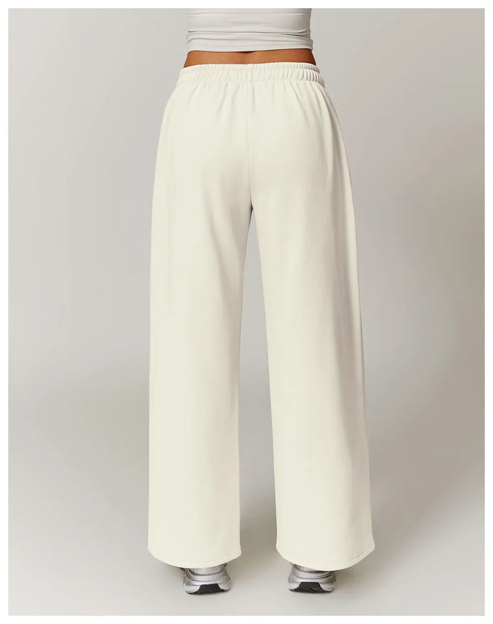 Wide Leg High Waist Sweatpants