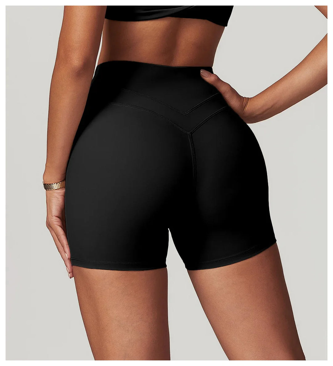 High Waist Butt Lift Push Up Women Shorts